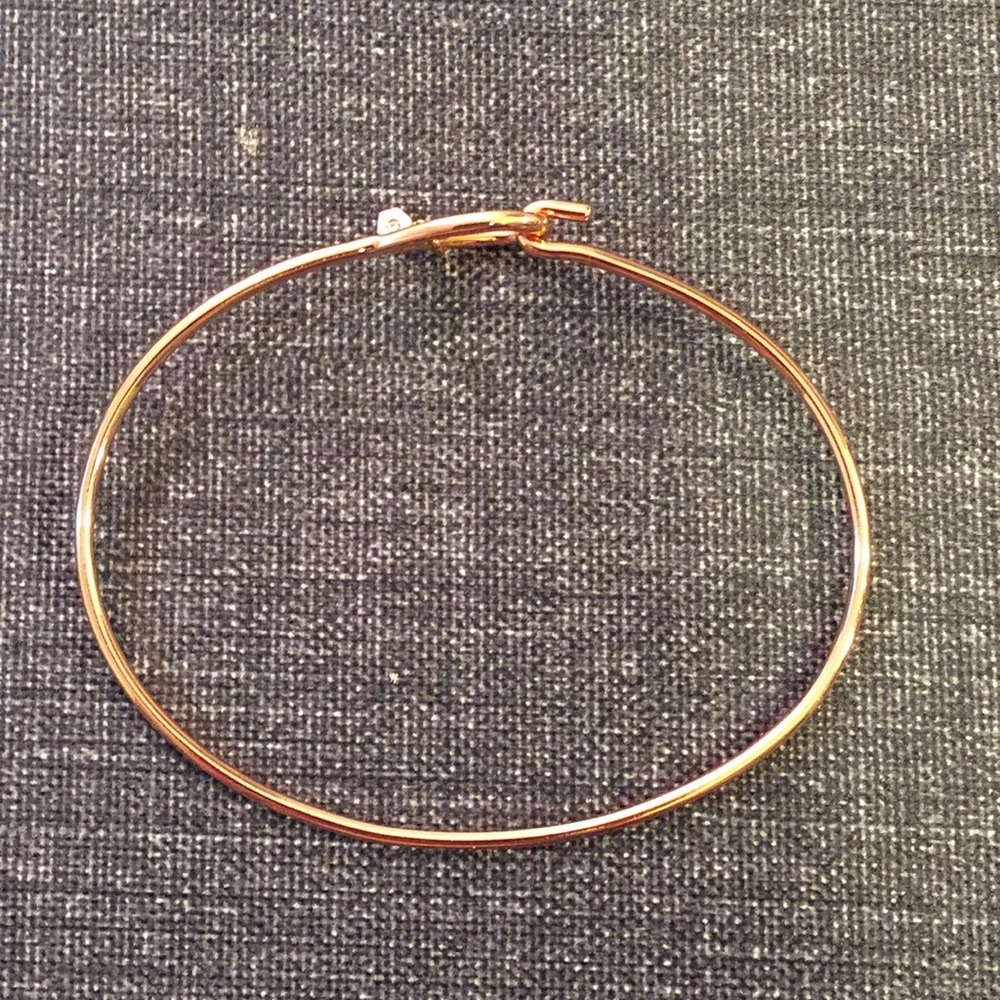 Rose gold bangle Origami owl